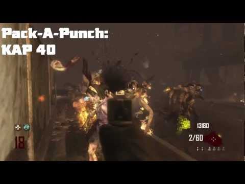 Black Ops 2 Zombies: | Pack-A-Punch | KAP 40 | Tutorial |