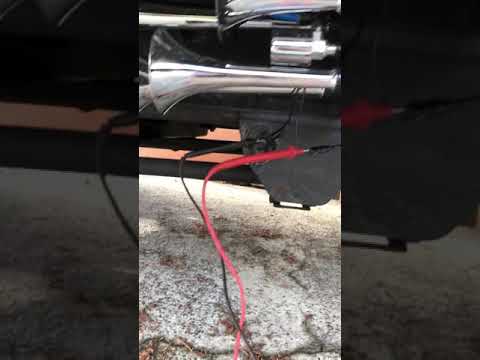 Bad solenoid on air horn