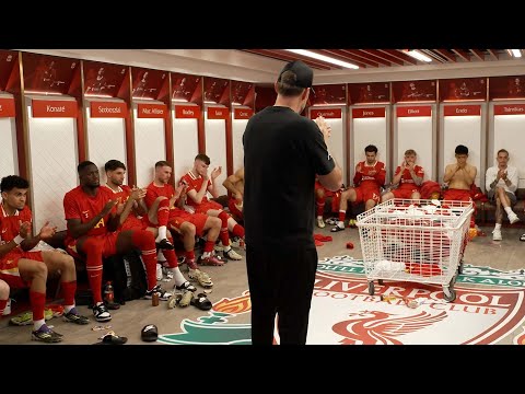 'I Love You' | Jürgen Klopp's final post-match speech to his players