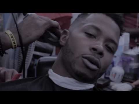 Daylon Alexander getting laced at the barbershop in Bronx NY