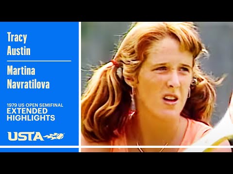 Tracy Austin vs Martina Navratilova Extended Highlights | 1979 US Open Semifinal
