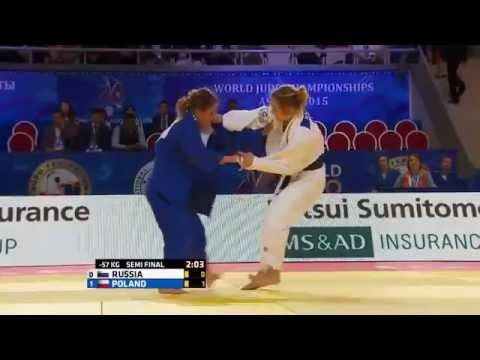 World Team Judo Championships - Astana 2015: RUSSIA - POLAND Semi final [WOMEN]