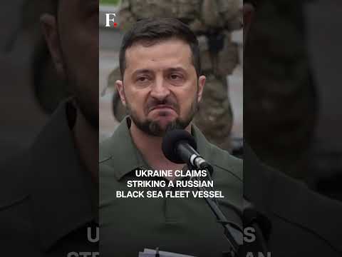 WATCH: Ukraine Releases Video Showing Drone Attack on Russian Ship | Russia Ukraine War | N18G