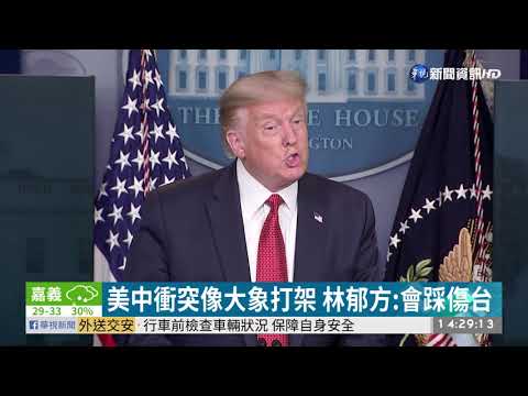 美中衝突像大象打架 林郁方:會踩傷台