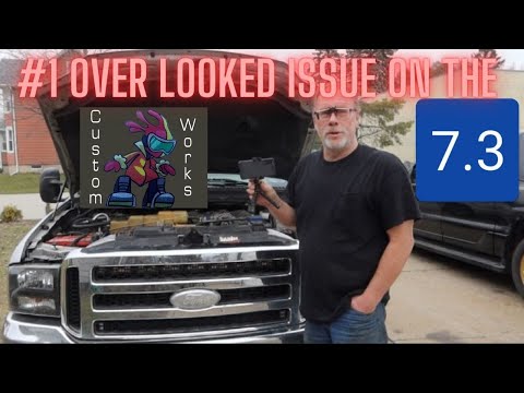 🛻📽️ # 1 ONE OVER LOOKED ISSUE ON A 7.3 POWERSTROKE 4/1/24🚧🛑⛽🛻