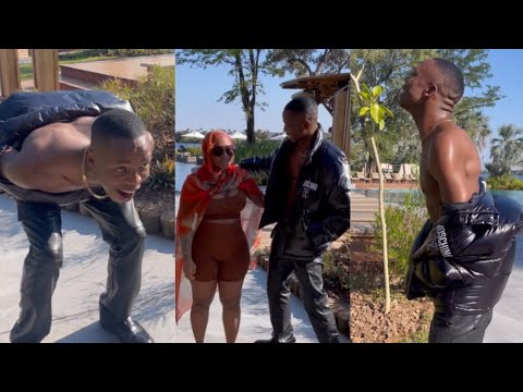 Toss goes crazy meeting Boity Thulo🥰