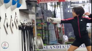 Florete | Astrid Bravo Ortega | AQUILES Centro de Esgrima Infantil | Lima, Perú 992509056