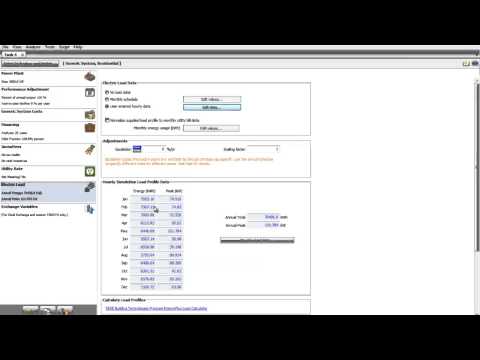 Hourly Utility Analysis in System Advisor Model