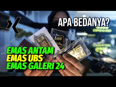 The Difference Between Antam, UBS, and Galeri 24 Gold: Which is More Profitable?