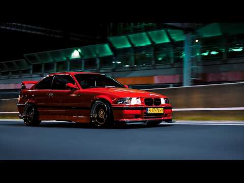 Bagged BMW E36 | Lady In Red