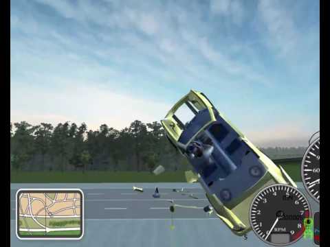 street legal racing redline big crash