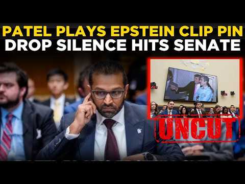 Kash Patel LIVE: EPSTEIN CLIP Shocks Congress | Kash Patel Silences Senate | Epstein Files | Watch