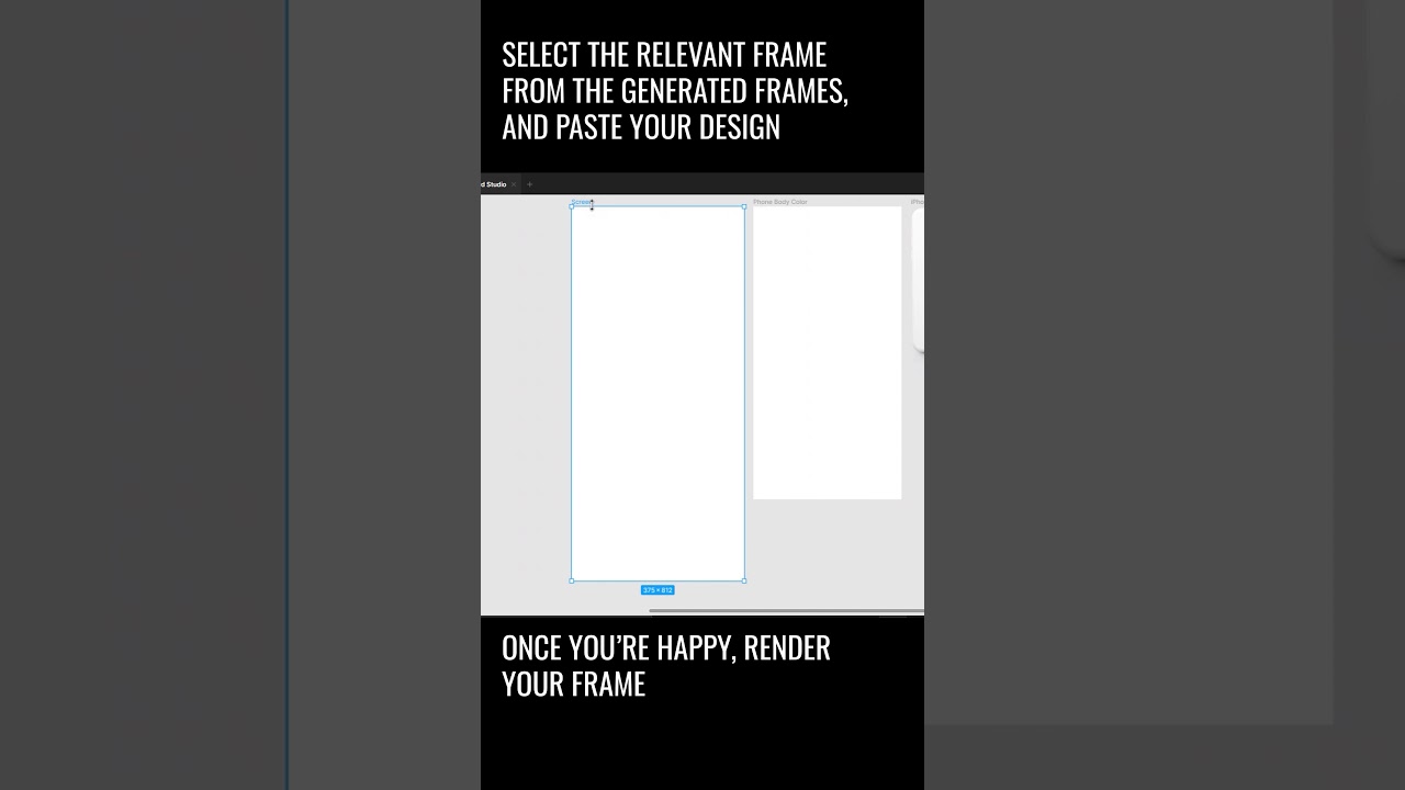 how to create mockups for behance, dribbble inside of figma