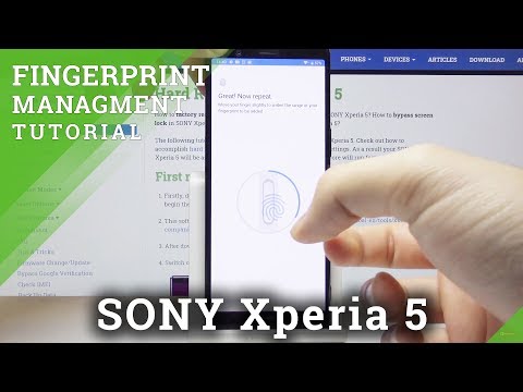 How to Add Fingerprint in Sony Xperia 5 – Protect your Sony