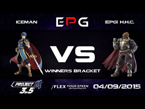 ePG Monthly - Iceman (Marth) Vs. [ePG]Hungry Headcrab (Ganondorf) SSBPM (Winners R3) - Project M
