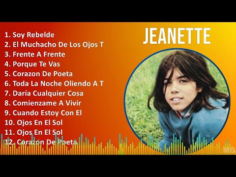Jeanette 2024 MIX Grandes Exitos - Soy Rebelde, El Muchacho De Los Ojos Tristes, Frente A Frente...