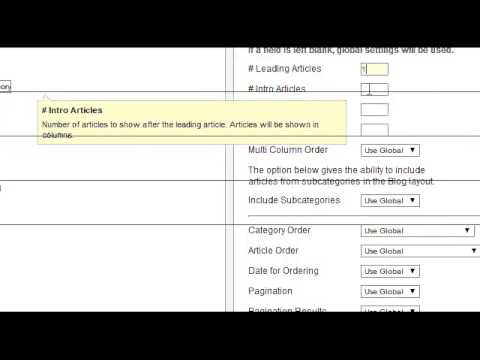 Category Blog Layout