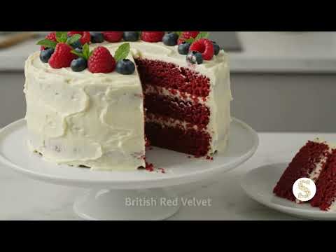 Πώς παρασκευάζεται το British Red Velvet Passion Cake