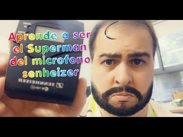 Vídeo relacionado con Sujeetec - Micrófono para Cabeza (Oreja, Compatible con Sennheiser G1, G2, G3, Sensor omnidireccional, Condensador