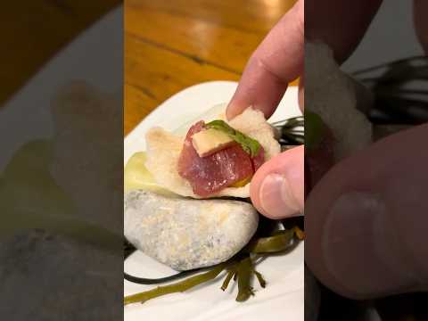 Don't Eat The Rocks is Always Good Advice - 3 Michelin Star Inn At Little Washington