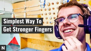 V16 Climber Shares Simplest Way To Get Stronger Fingers