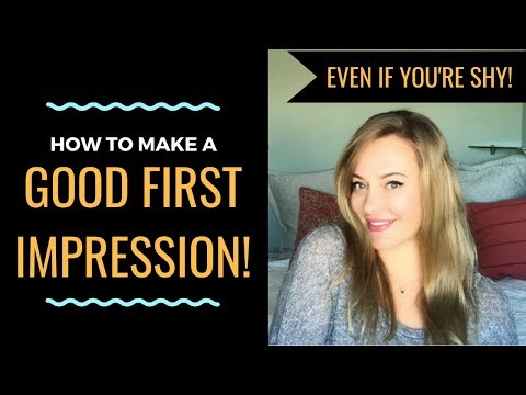 POPULARITY ADVICE: 5 Ways To Make a Good First Impression--Even If You're Shy | Shallon Lester Video