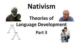 Theories of Language Development (Part 3: Nativism)