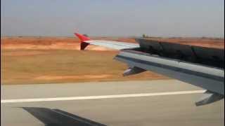 preview picture of video 'Landing at Bangalore Airport'
