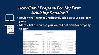 How To Prepare For Your First Advising Session