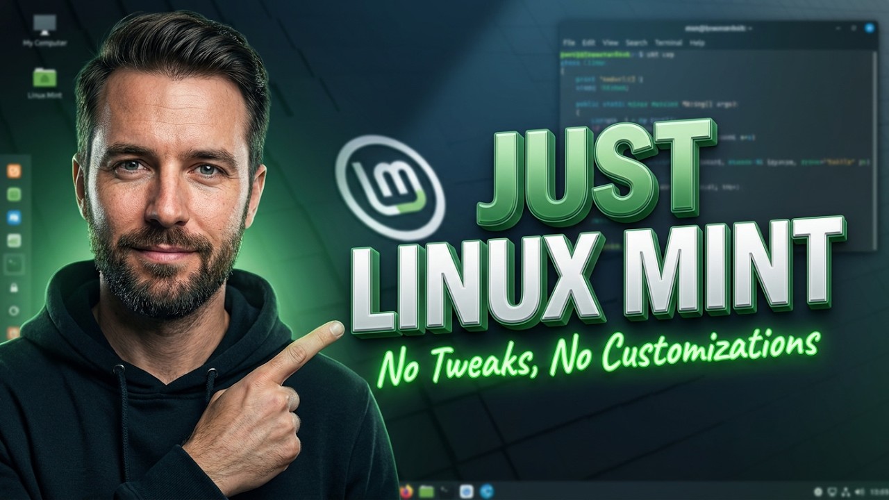 I Used Linux Mint 22.3 Cinnamon without any Customizations, Tweaks & Software Downloads