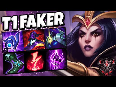 T1 Faker Leblanc vs Diana [ MID ] Patch 11.18 Ranked Korea ✅