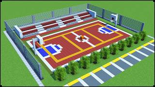 How To Build a Basketball Court | City Tutorial