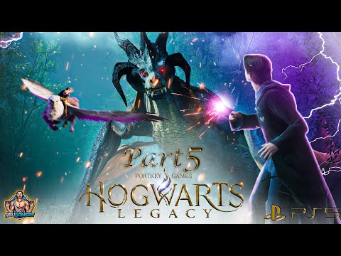 Hogwarts Legacy - PS5 Full Gameplay Walkthrough - No Commentary [4K 60FPS] Part 5
