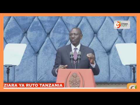 Rais William Ruto anahutubia bunge la Tanzania