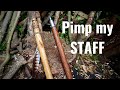 Pimp My Staff- Walking Stick Maintenance, Decoration and Optimisation- Alpine Ferrule, Burn Designs