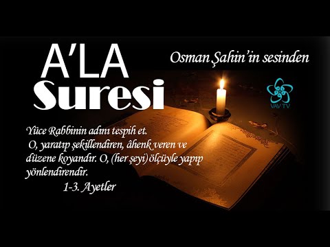 A'la Suresi | Hafız Osman Şahin (Mealli)