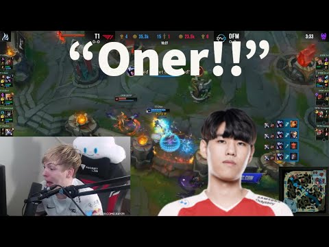 LS Reacts To T1 Oner's Talon QUADRA Kill!!! ft Ender