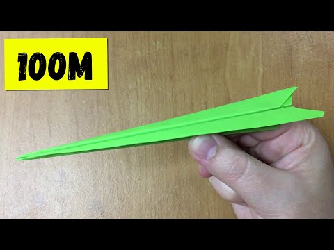 Pfeil * Papierflieger falten * Schnell und Wendig! Super Einfach Papierflieger basteln