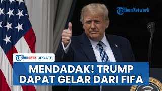 Trump Gagal Dapat Hadiah Nobel Perdamaian 2025, Kini Dianugerahi FIFA saat Drawing Piala Dunia 2026