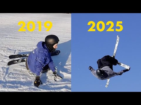 6 Year Freestyle Skiing Progression