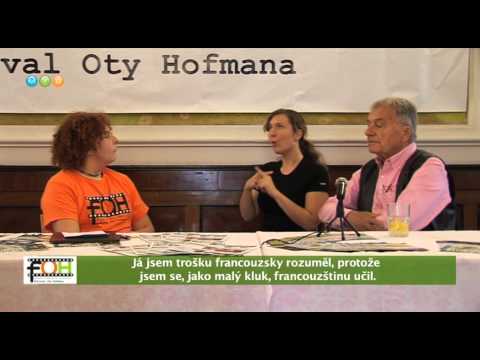 Jaroslav Vízner, herec, rozhovor v ČZJ, FOH 2014