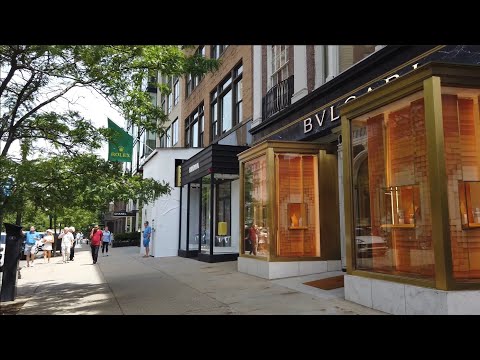 🚶‍♂️🛍️ One of the most expensive streets in the world, Back Bay, June 2022 | Candid Exploration [4K]