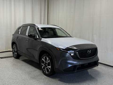 2026 Mazda CX-5 GS AWD in Gray for sale at Park Mazda in Sherwood Park, AB