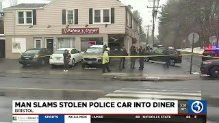 VIDEO: Details released about driver who stole police cruiser and crashed it in Bristol