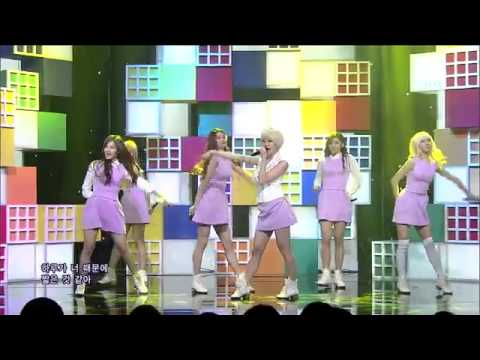 130210 E708 SBS Inkigayo Hello Venus - Romantic Love