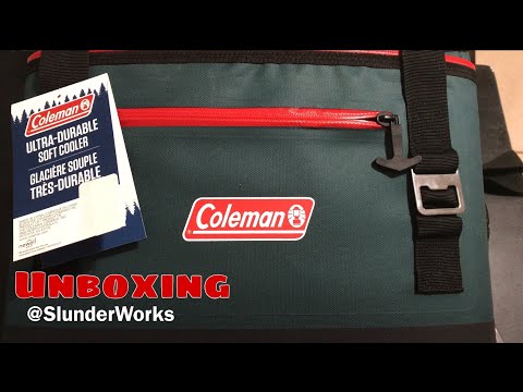UNBOXING Coleman Soft Cooler Bag | High-Performance Leak-Proof Soft Cooler Portable Beverage Cooler
