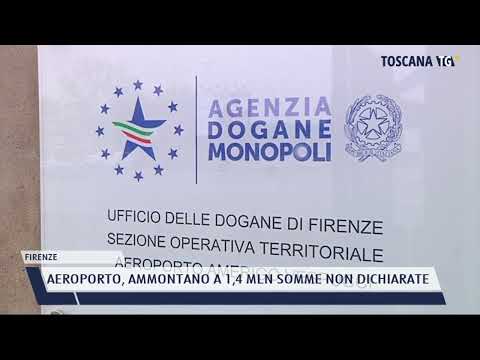 2022-01-31 FIRENZE - AEROPORTO, AMMONTANO A 1,4 MLN SOMME NON DICHIARATE