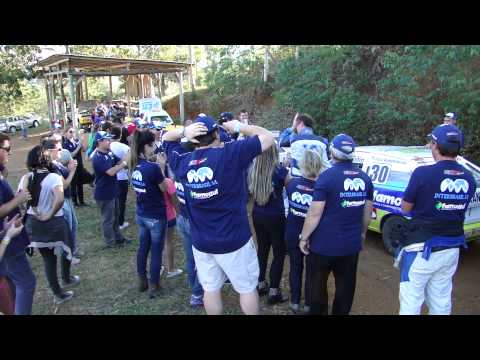 Juninho Ehrat chegando no parque fechado