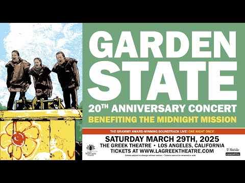 Garden State 20th Anniversary Concert Benefiting The Midnight Mission