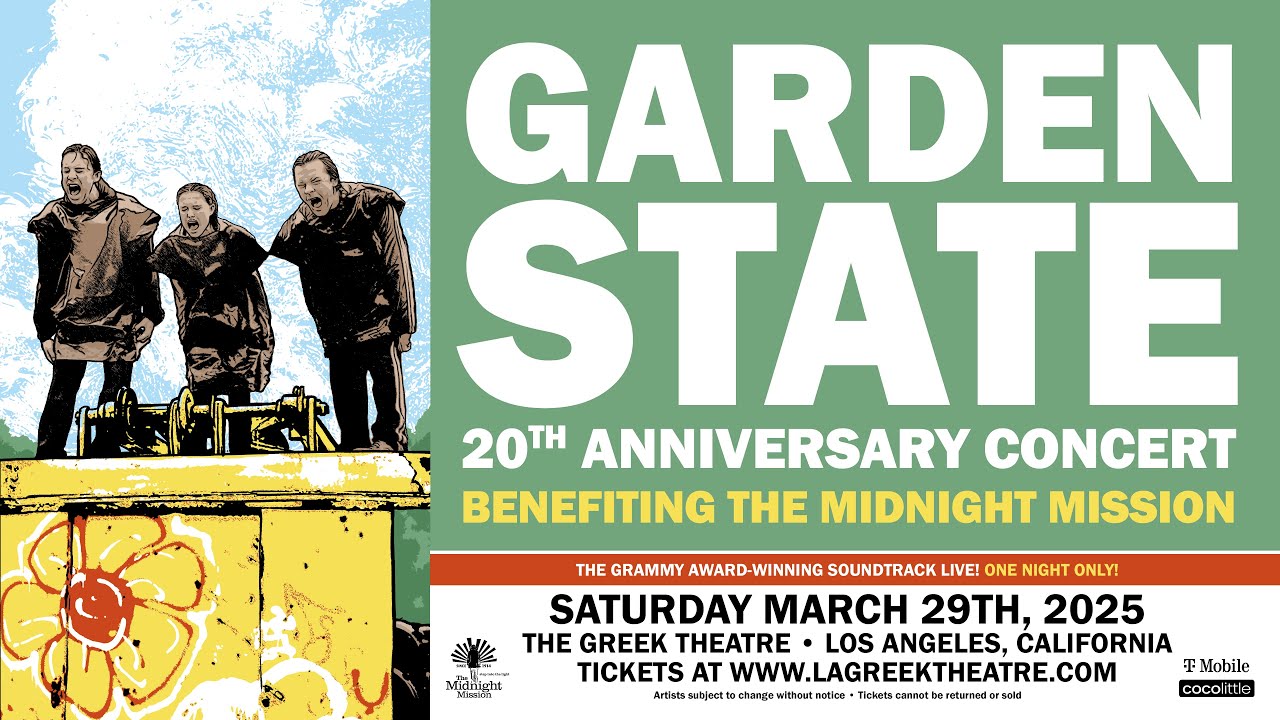 Garden State 20th Anniversary Concert Benefiting The Midnight Mission